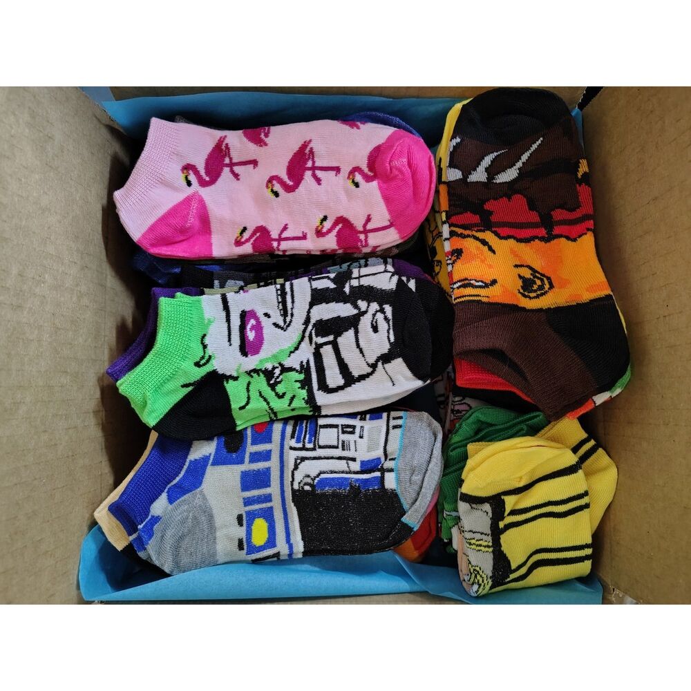 Wholesale Lot - 40 Pair Character Ankle Socks Lot 119